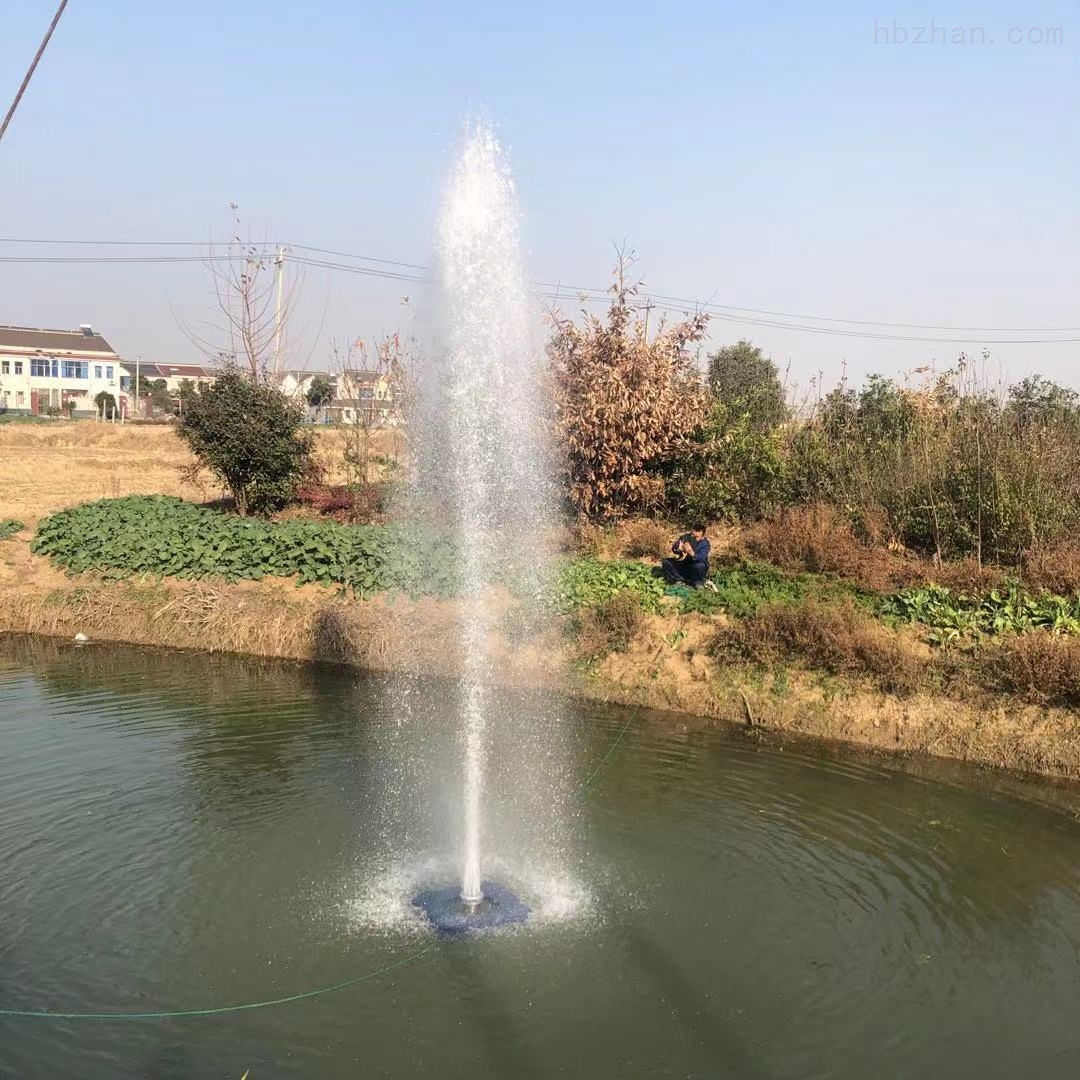 中(zhōng)心(xīn)水柱式(shì)噴泉曝氣(qì)機