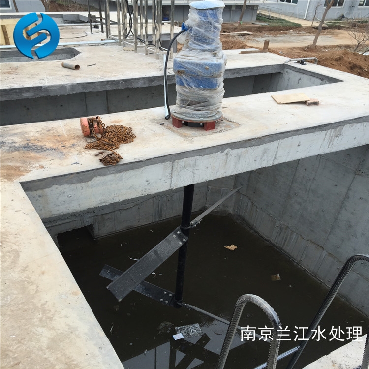 化糞池qjb2.2混(hùn)合攪拌機安裝(zhuāng)支架