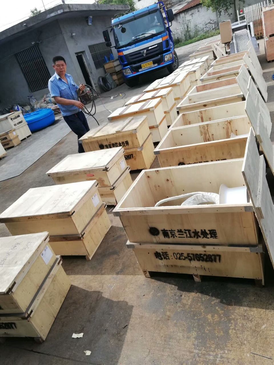 蘭(lán)江qjb1.5/4-1400/2-36缺(quē)氧池低速(sù)推流(liú)器，潛(qián)水推流器(qì)示例圖6